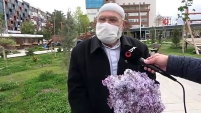 talak -  65 yaş üstüne izin verildi; o, yatalak eşi için çiçek toplamaya gitti Videosu