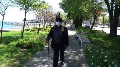 gunesli hava -  65 yaş ve üstü vatandaşlar nefes aldı Videosu