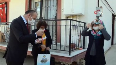  Başkan Akın şehit annelerini unutmadı