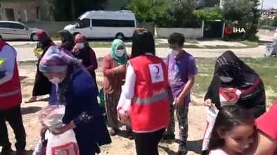  Kızılay engelli anneyi de unutmadı