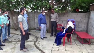  Silopi'de şehit aileleri ile 100 yaş ve üzeri kadınlar ziyaret edildi