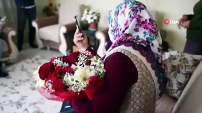 sehit ailesi -  Vali Bilmez ve eşinden şehit annesine sürpriz Videosu