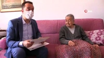 gazi mahallesi -  Vali Şentürk'ten 100 yaşını geçen 4 anneye ziyaret Videosu