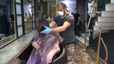  Saç kesiminde tek kullanımlık malzemeler fiyat çizelgesine yansıdı