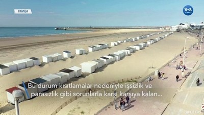 Fransa’da Bazı Plajlar Kısıtlamalar Eşliğinde Açıldı