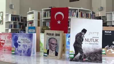'Atatürk' temalı kitap sergisi, bu yıl gençlere sosyal medyadan ulaştırıldı - BİLECİK