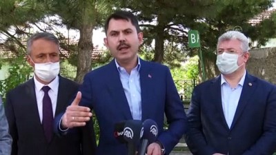 Çevre ve Şehircilik Bakanı Murat Kurum Çerkeş'te incelemelerde bulundu - ÇANKIRI