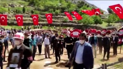  Hakkari şehidi son yolculuğuna uğurlandı