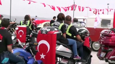 milli atlet -  Motosikletler ve klasik araçlarla 19 Mayıs kutlaması Videosu