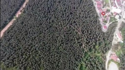  Ormanda piknik yapan 2 kişi drone ile tespit edildi