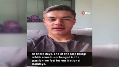 milli futbolcu - Ozan Kabak'tan 19 Mayıs mesajı Videosu