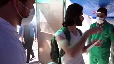 karantina -  - İdlib’e gelenler 14 gün karantina merkezinde kalıyor Videosu