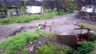 saganak yagis -  Nevşehir’de etkili olan yağış sele neden oldu Videosu