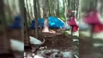  Yasak dinlemeyip çadır kuran kampçılara 14 bin lira ceza kesildi