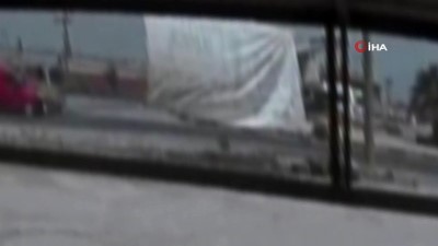 ticari arac -  3 kişinin yaralandığı kaza kamerada Videosu