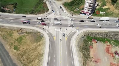  AFAD Kavşağı yeniden düzenlendi