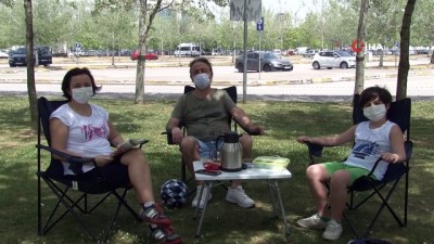 gunesli hava -  Maskesini takan sahile akın etti, Körfez'e karşı keyif yaptı Videosu