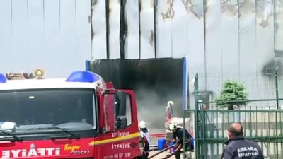 Medikal fabrikasından yangın (2) - ANKARA