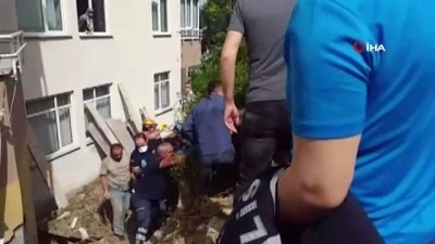  Tekirdağ'da göçük: 1 işçi yaralı olarak kurtarıldı