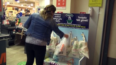 market - Askıya bırakılan gıdalar ihtiyaç sahiplerine aş oluyor - DİYARBAKIR Videosu