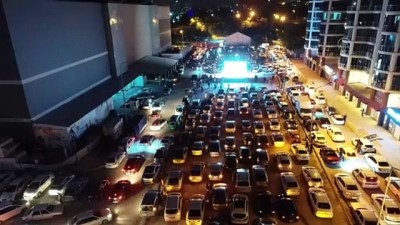 Elazığ'da 'açık hava sineması' etkinliği