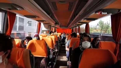 sparta -  Karantinadaki 147 Türk vatandaşı ‘evde izolasyon’ için memleketlerine gönderildi Videosu