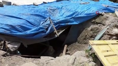 saganak yagis -  Selden etkilenen Başkent Köyü'nde hasar tespit çalışmaları başladı Videosu