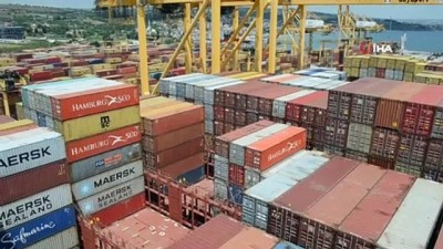 camasir makinesi -  Dünyanın en büyük konteyner gemisi Tekirdağ’da Videosu