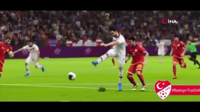 futbol turnuvasi - - e-EURO 2020 sanal turnuvası öncesinde milli futbolculardan, e-millilere destek Videosu