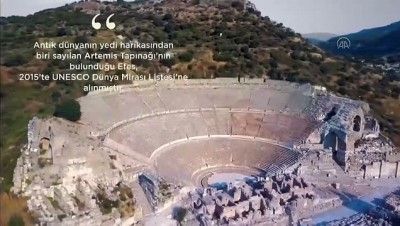 Evde Bayram Konserleri kapsamında Yusuf Güney, Efes Antik Kentinde sahne aldı - İZMİR