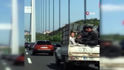 tehlikeli yolculuk -   FSM Köprüsü üzerinde tehlikeli yolculuk Videosu