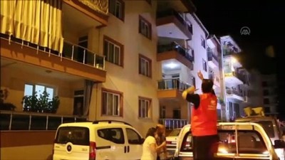 Kula'da balkonda spor etkinliği - MANİSA