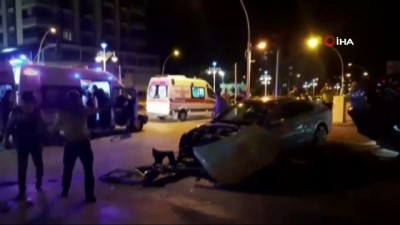  Malatya'da iki otomobil çarpıştı: 4 yaralı