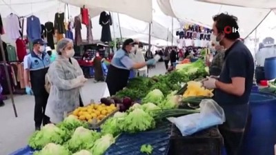 market -  Sultanbeyli’de avm, pazar, berber ve otobüs denetimleri devam ediyor Videosu