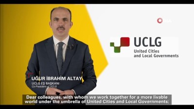 bayram mesaji -  UCLG Eş Başkanı ve TDBB Başkanı Altay'dan dünya belediyelerine bayram mesajı Videosu