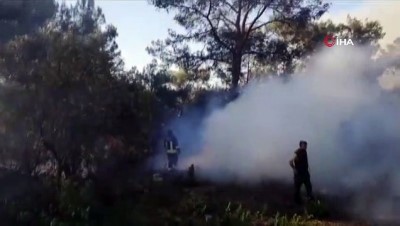helikopter -  Ortaca’da orman yangını Videosu