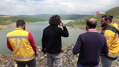  Baraj suyunda kaybolan işçi için AFAD ve dalgıçlar arama çalışması başlattı
