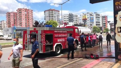 mobilya - Mersin'de yangın çıkan markette hasar oluştu Videosu