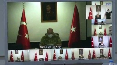 fedakarlik - Milli Savunma Bakanı Akar ve TSK'nin komuta kademesinden sınır hattında bayram - HATAY Videosu