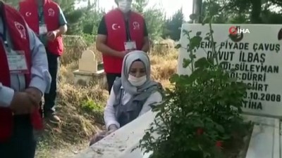 mezarlik ziyareti -  Şehidin eşi istedi, devlet hemen yardımına koştu Videosu
