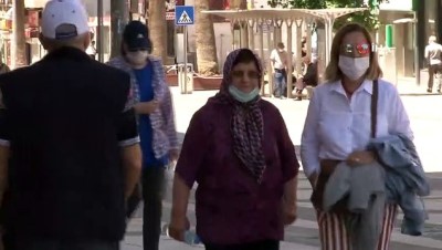 gunesli hava -  Yaşlı vatandaşlar sokağa çıkma izni ile çifte bayram yaşadı Videosu