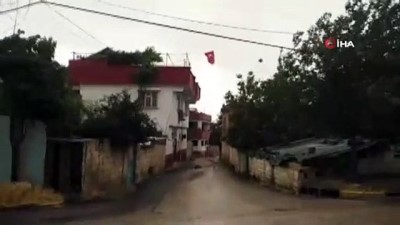 saganak yagmur -  Yavuzeli’nde şiddetli rüzgar ve yağış Videosu