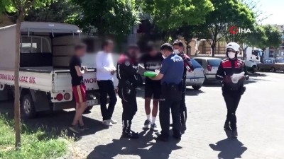  Bayramda hava almaya çıktılar, 9 bin TL ceza yediler