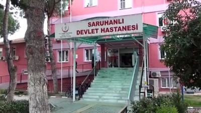 hastane bahcesi -  Saruhanlı Devlet Hastanesi'nin poliklinikleri Covid-19 nedeniyle kapatıldı Videosu