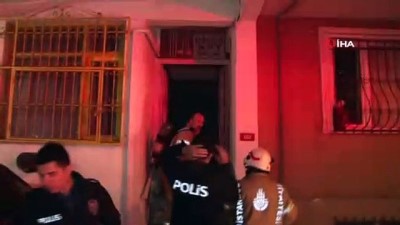  Maltepe'de beş katlı apartmanda korkutan yangın