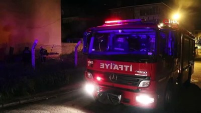  Park halindeki pikap alev alev böyle yandı