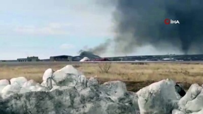 teknik ariza -  - Rusya’da askeri helikopter düştü: 4 ölü Videosu