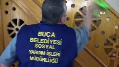  Buca’da camiler pandemi sonrasına hazır
