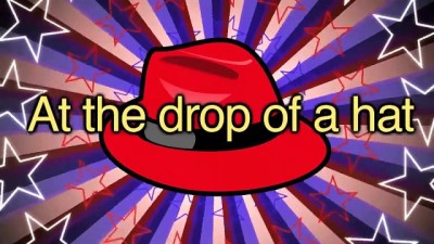 English in a Minute: At the Drop of a Hat