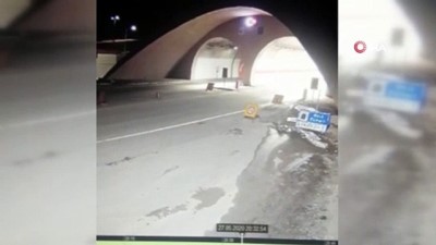 ovit tuneli -  Göktaşı yağmuru Ovit tünelinden böyle görüntülendi Videosu
